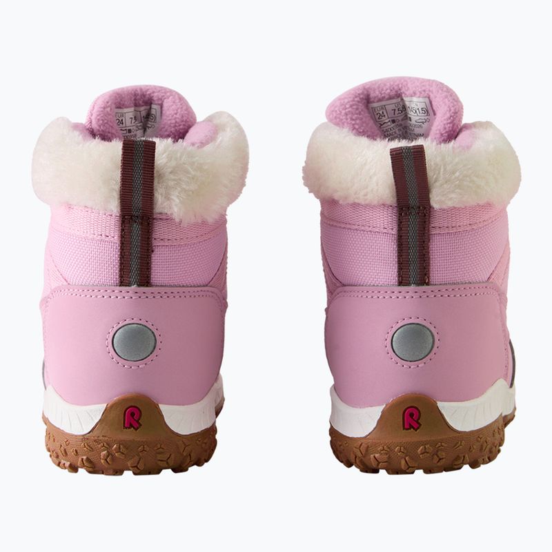 Children's snow boots Reima Samooja grey pink 4