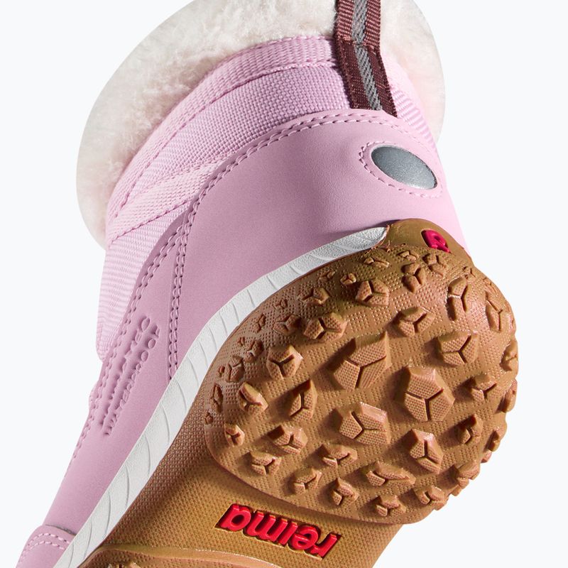Children's snow boots Reima Samooja grey pink 7