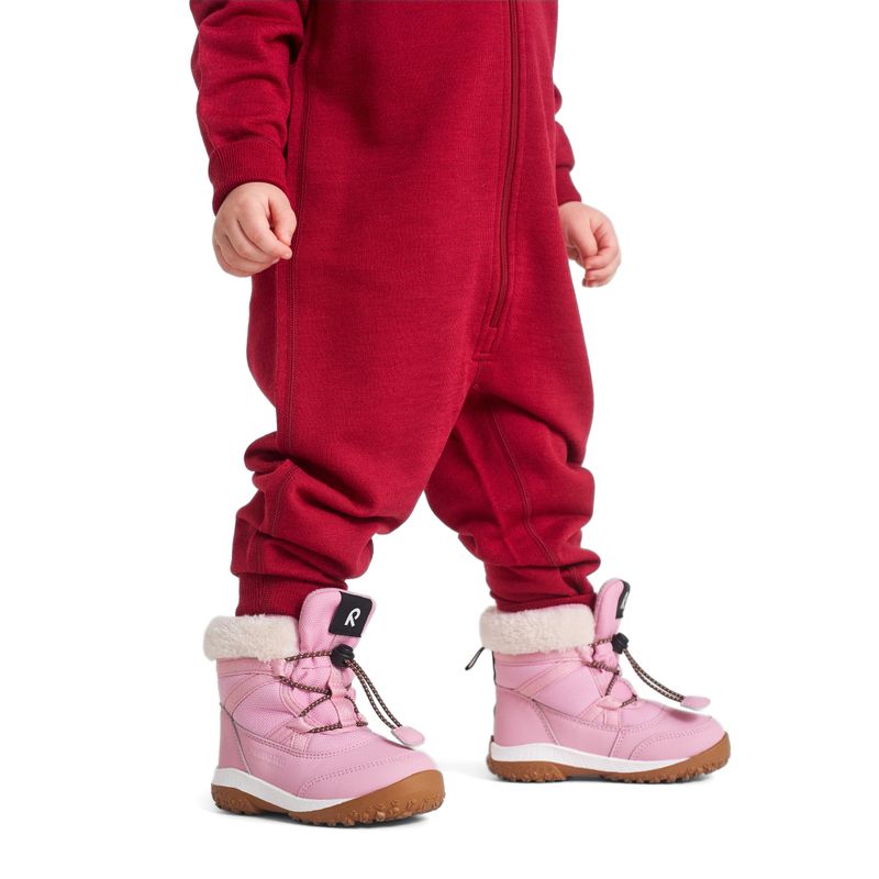 Children's snow boots Reima Samooja grey pink 8