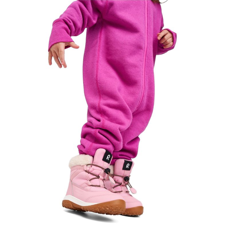 Children's snow boots Reima Samooja grey pink 9