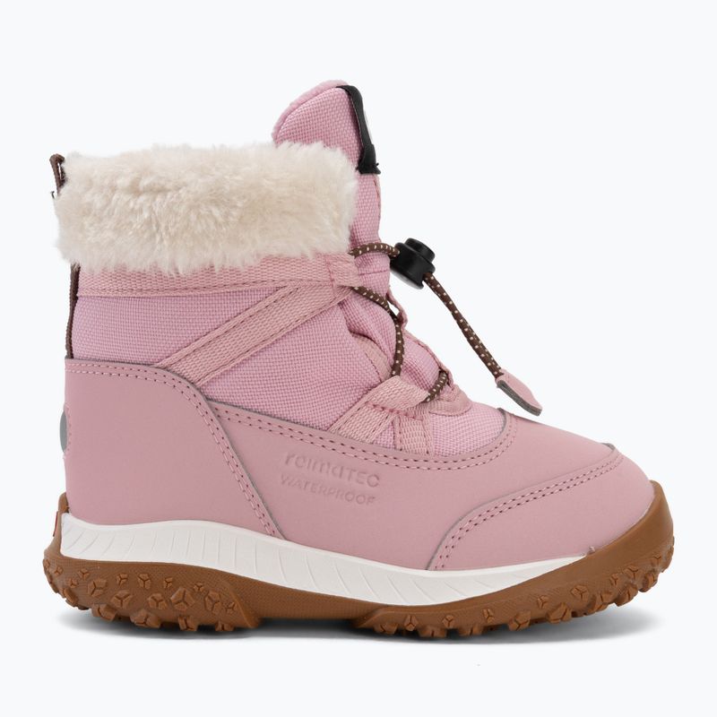 Children's snow boots Reima Samooja grey pink 2