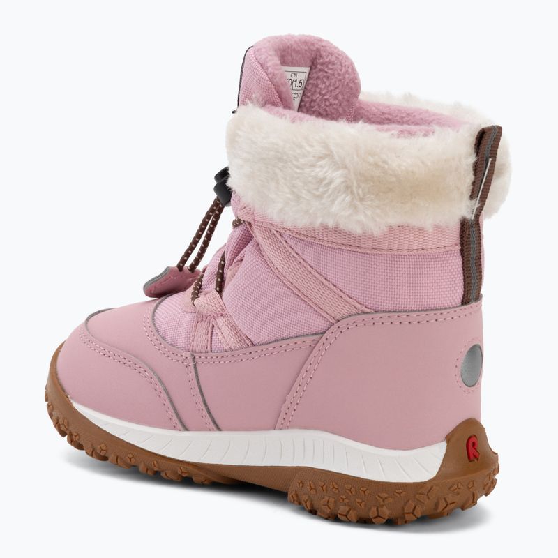 Children's snow boots Reima Samooja grey pink 3