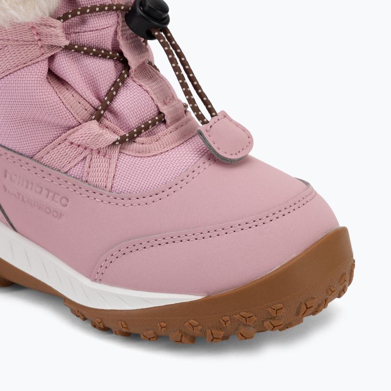 Children's snow boots Reima Samooja grey pink 7