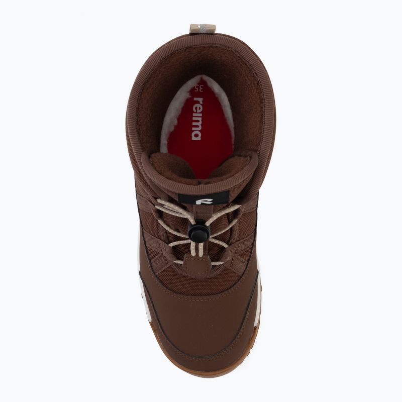 Children's snow boots Reima Myrsky umber brown 5