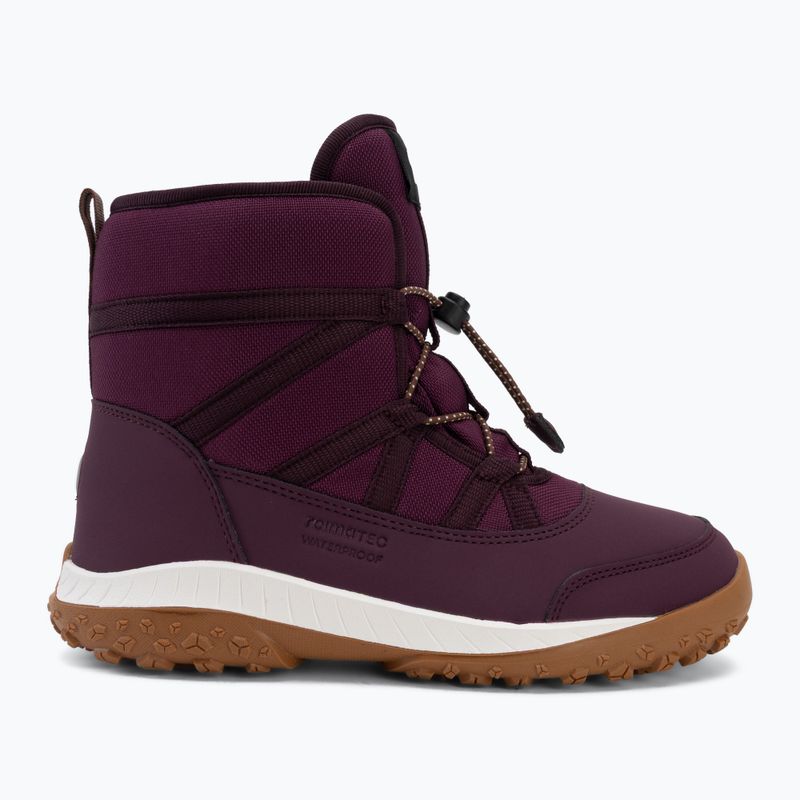 Children's snow boots Reima Myrsky deep purple 2