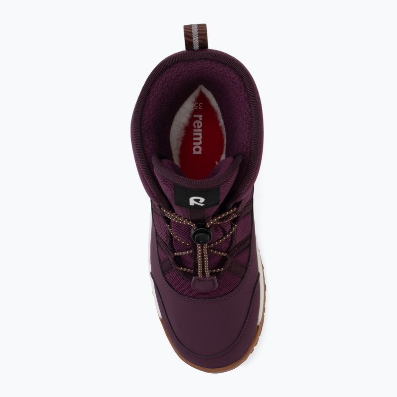 Children's snow boots Reima Myrsky deep purple 5