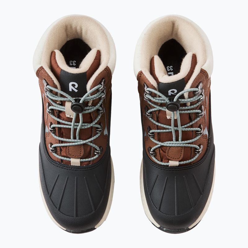 Children's snow boots Reima Hallava Lace umber brown 6