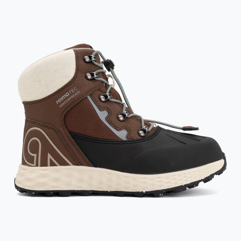 Children's snow boots Reima Hallava Lace umber brown 2
