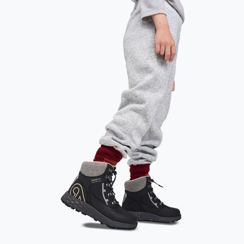Children's snow boots Reima Hallava Lace black