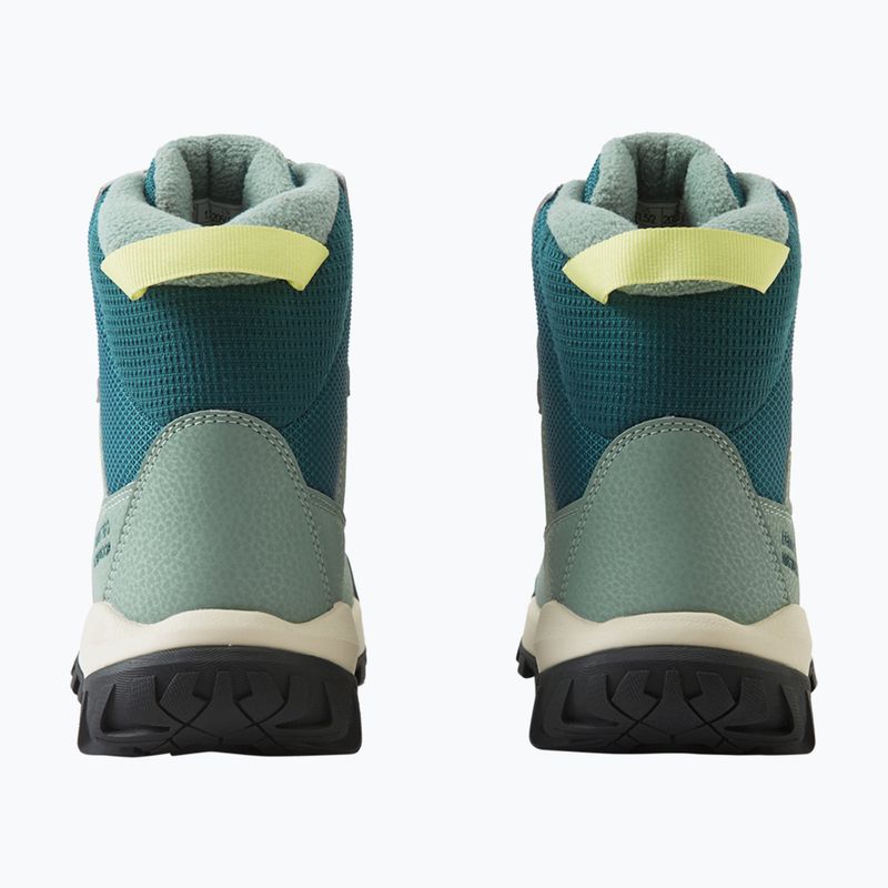 Children's snow boots Reima Kulkuri stone green 4
