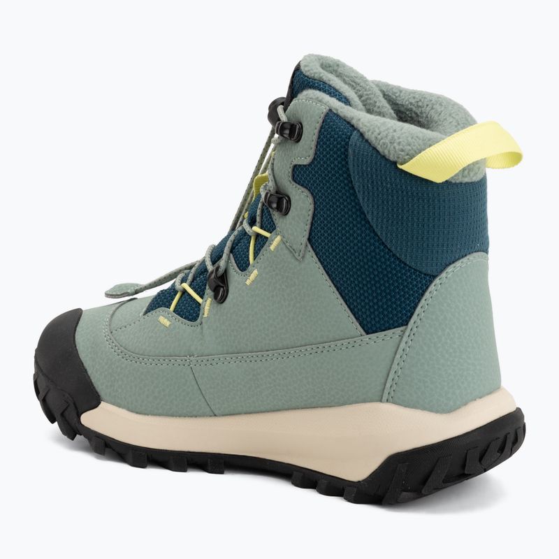 Children's snow boots Reima Kulkuri stone green 3