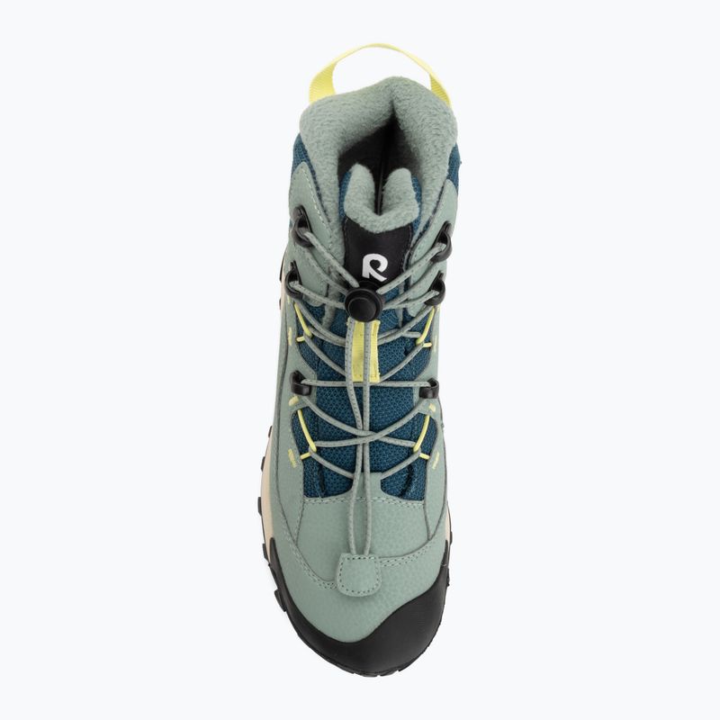 Children's snow boots Reima Kulkuri stone green 5