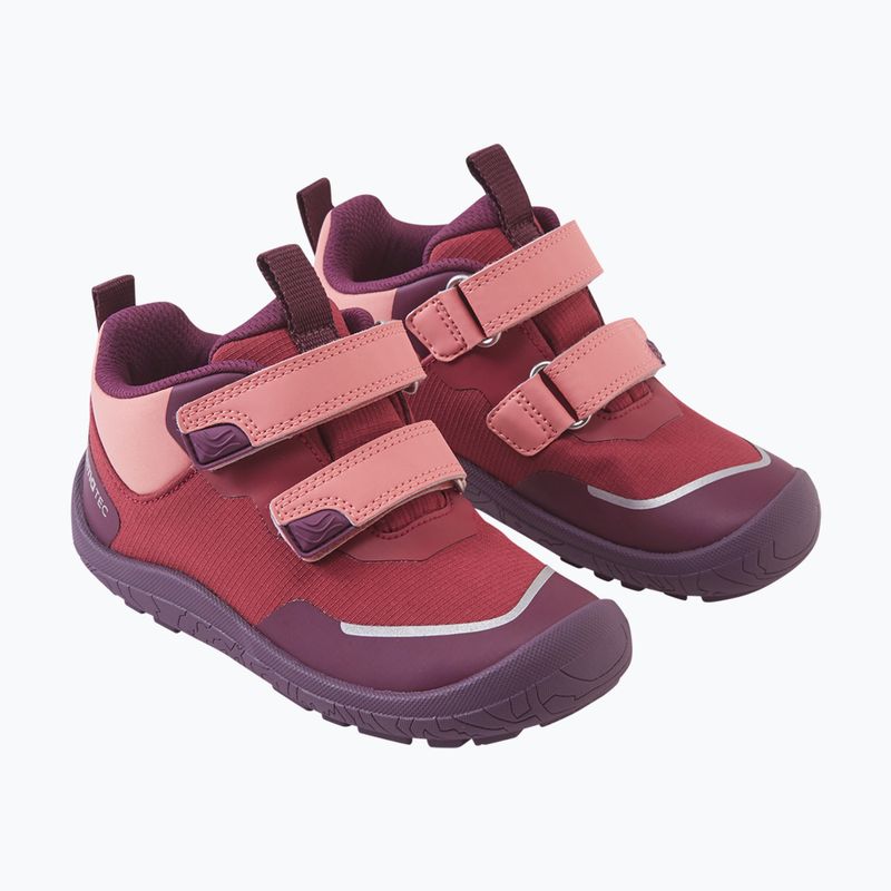 Children's barefoot shoes Reima Viikari maroon 2
