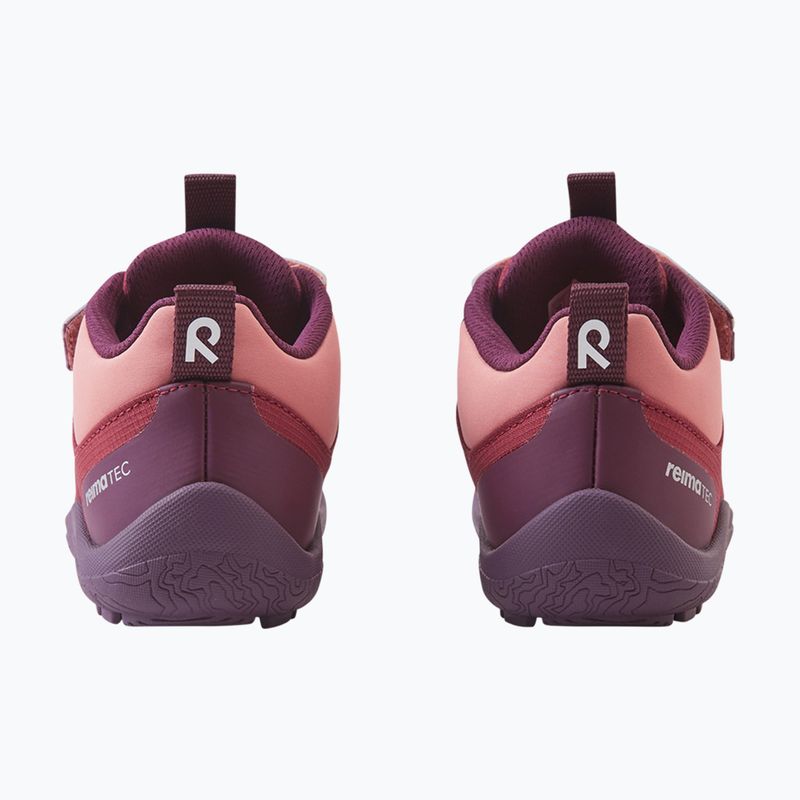 Children's barefoot shoes Reima Viikari maroon 3