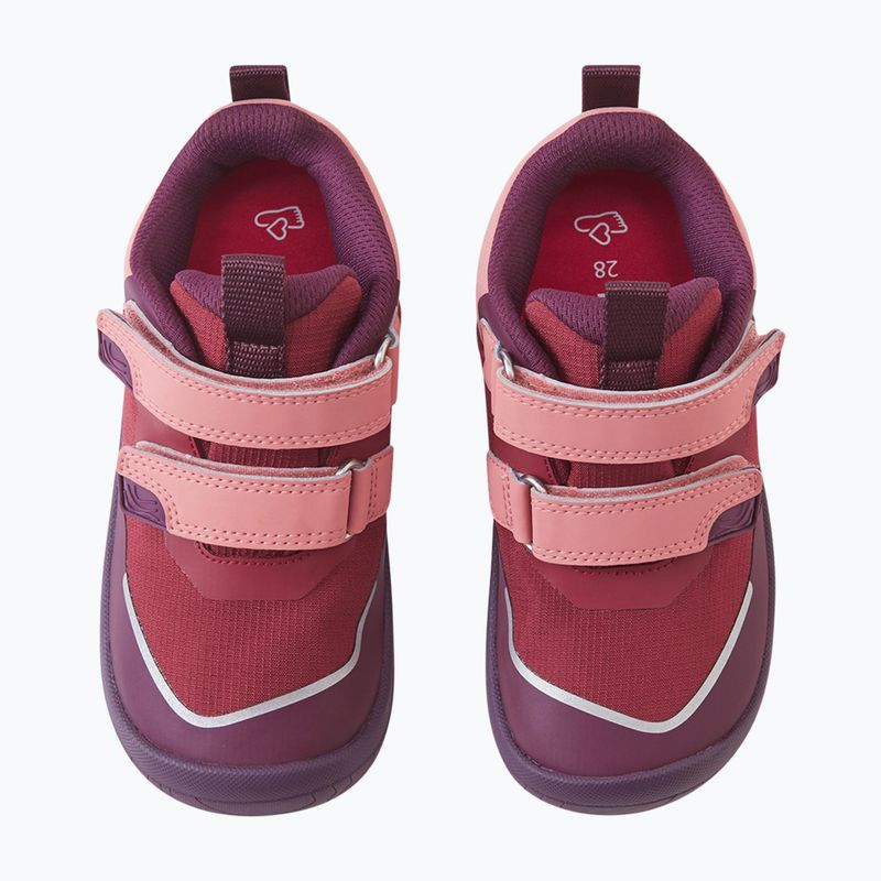 Children's barefoot shoes Reima Viikari maroon 4
