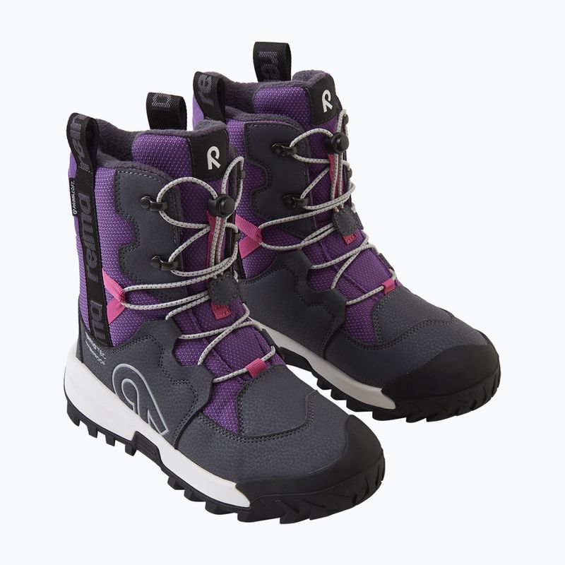 Children's snow boots Reima Finlander plum purple 3