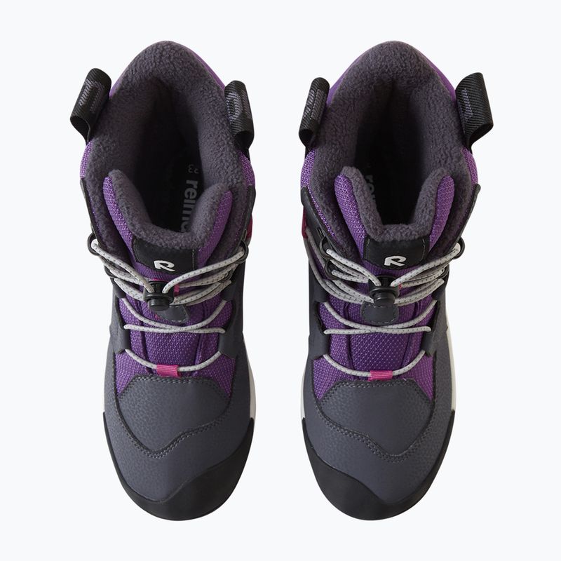 Children's snow boots Reima Finlander plum purple 6