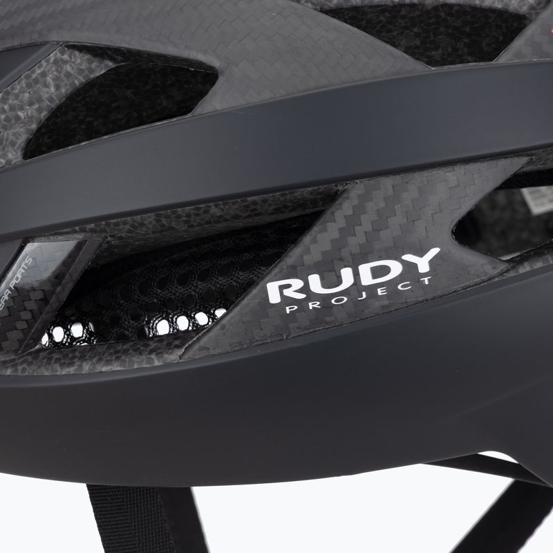 Bike helmet Rudy Project Rebel carbon black matte 7