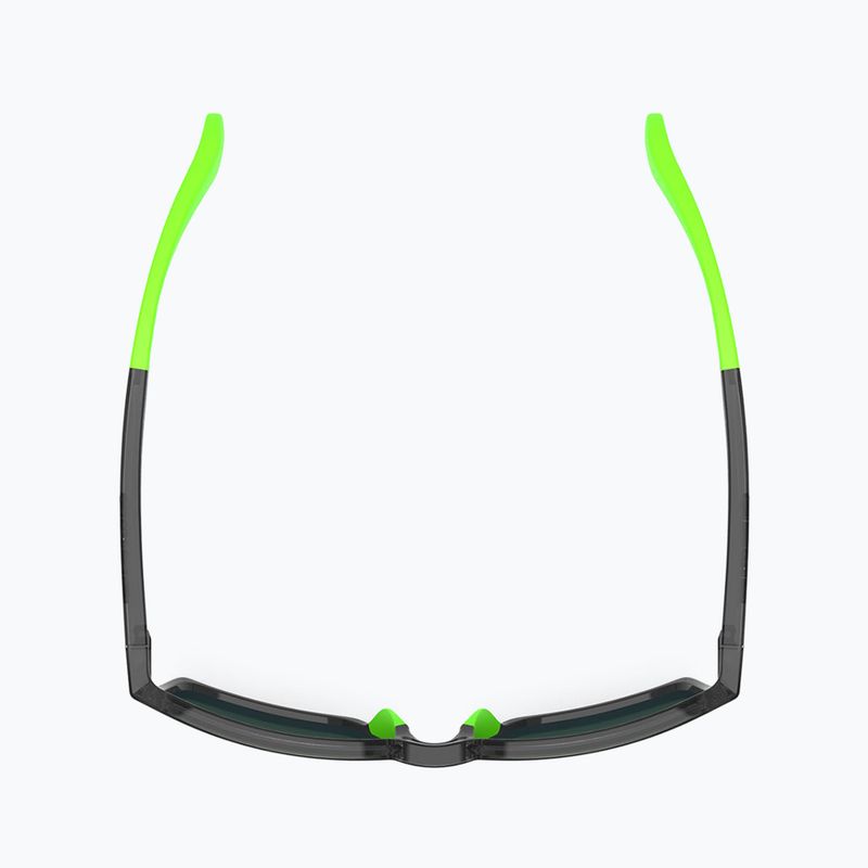 Rudy Project Spinair 57 crystal graphite/polar 3fx hdr multilaser green sunglasses SP5761950000 9