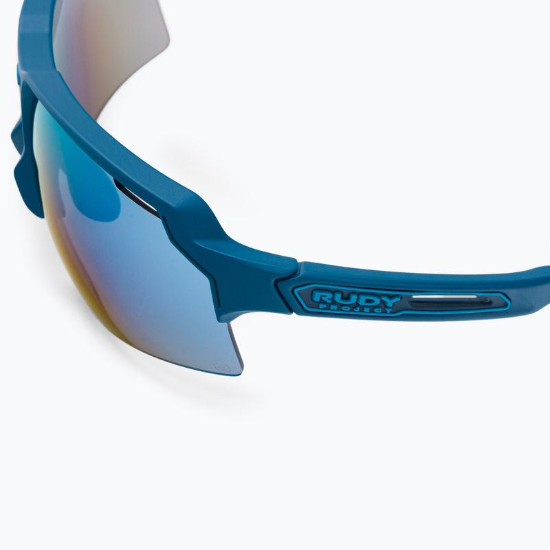 Rudy Project Deltabeat pacific blue matte/multilaser ice cycling glasses SP7468490000 5