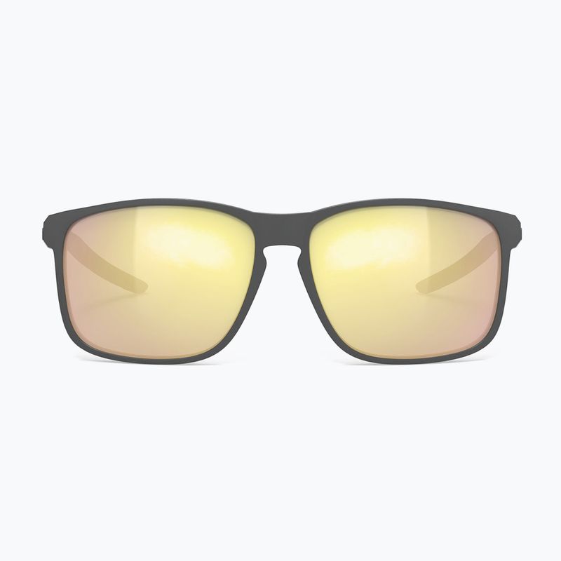 Rudy Project Overlap multilaser gold/charcoal matte sunglasses 2