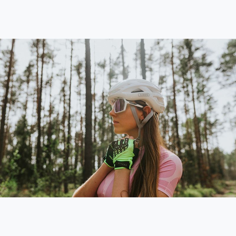 Rudy Project Spinshield white matte/racing green sunglasses 6
