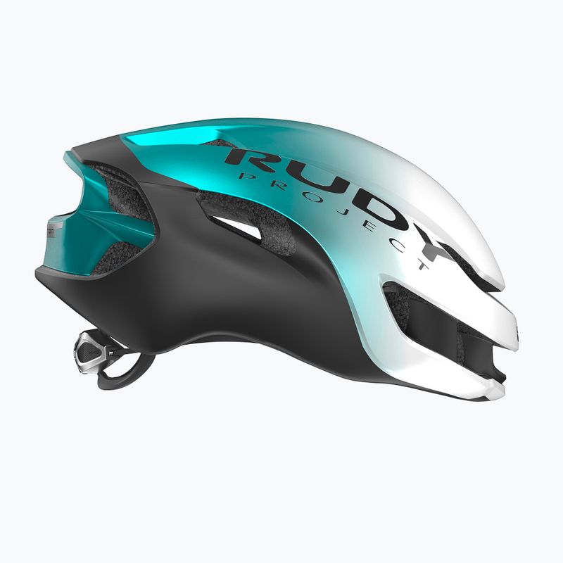 Bike helmet Rudy Project Nytron pearl/emerald/black metal matte 2