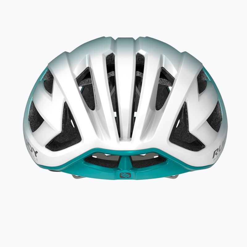 Bike helmet Rudy Project Egos pearl/emerald metal matte 3