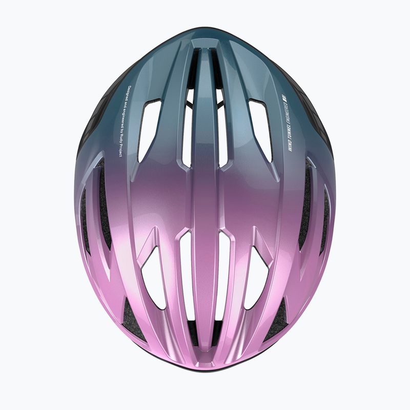 Bike helmet Rudy Project Egos lilac/blue avio metal shiny 5