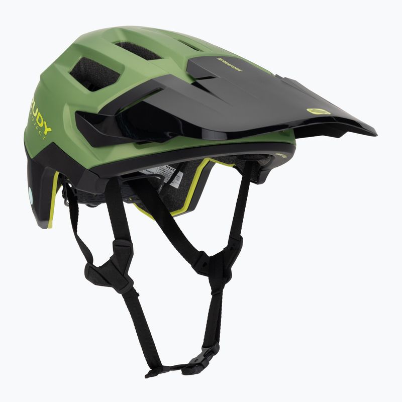 Bike helmet Rudy Project Terraform met.olive/black/acid green matte