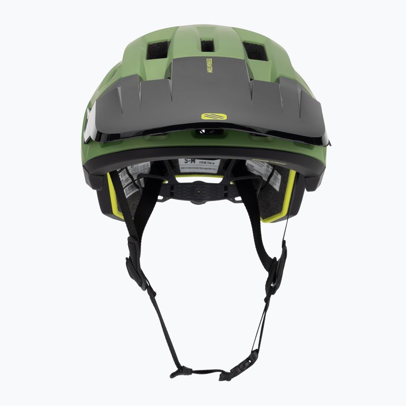 Bike helmet Rudy Project Terraform met.olive/black/acid green matte 2