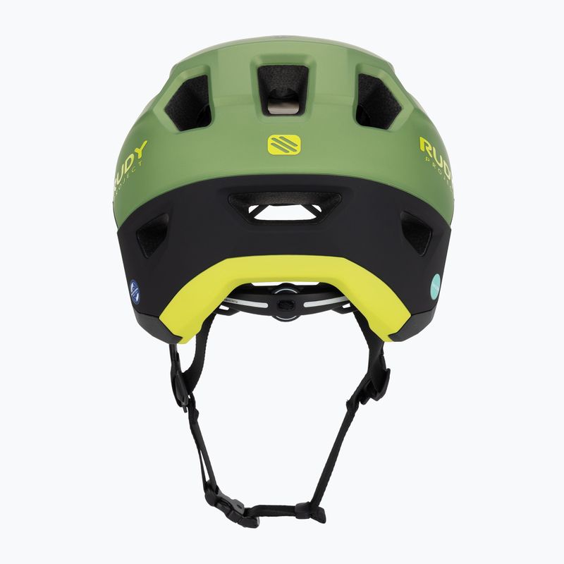 Bike helmet Rudy Project Terraform met.olive/black/acid green matte 4