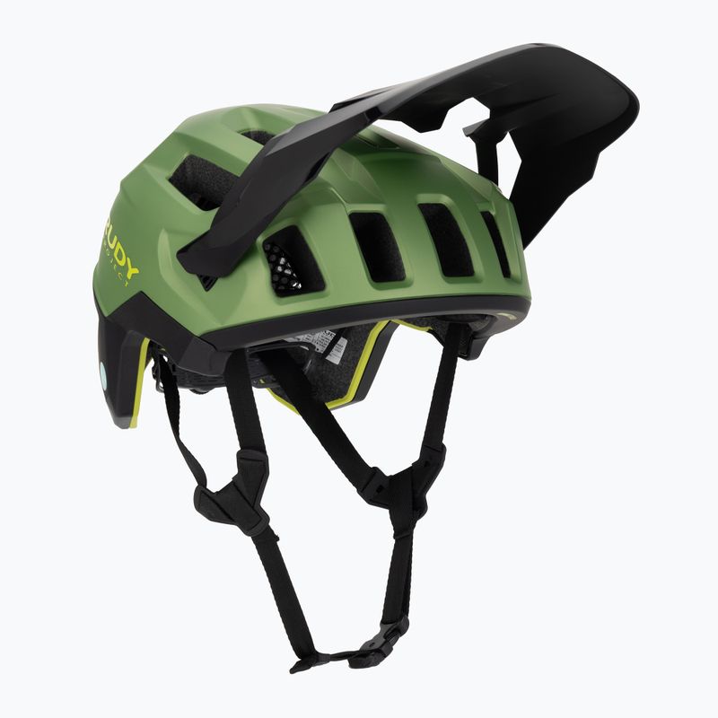 Bike helmet Rudy Project Terraform met.olive/black/acid green matte 8