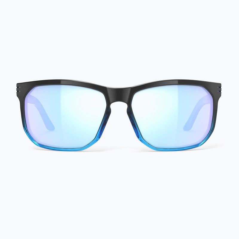 Rudy Project Soundrise black fade crystal azure gloss/multilaser ice sunglasses SP1368420011 7