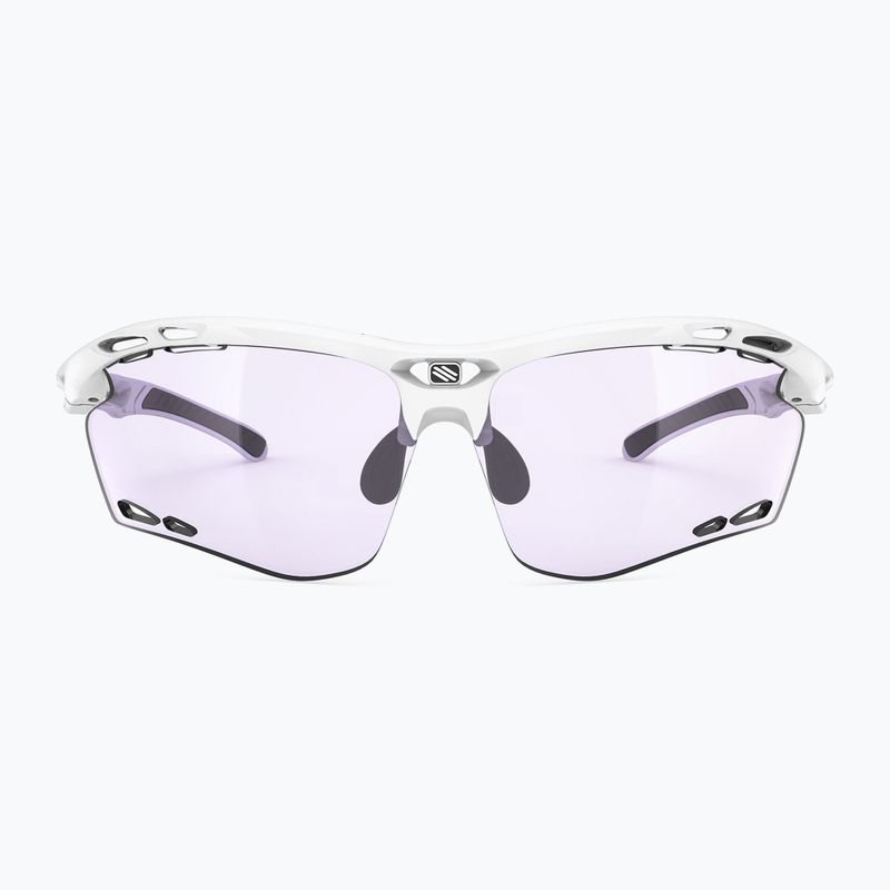 Rudy Project Propulse white glossy/impactx photochromic 2 laser purple sunglasses 2