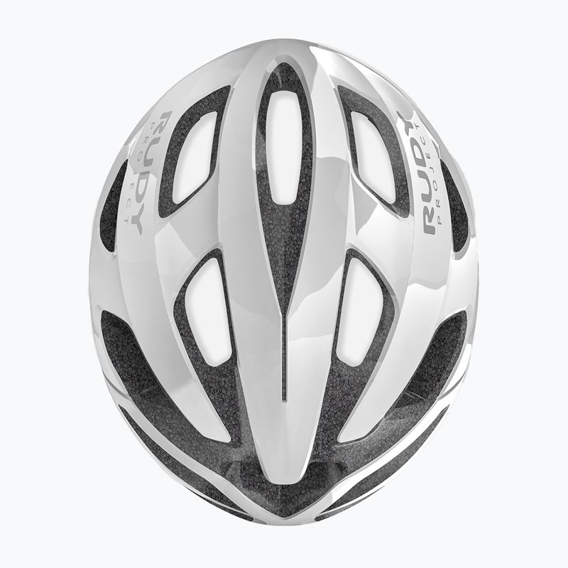 Rudy Project Strym Z white shiny bicycle helmet 7