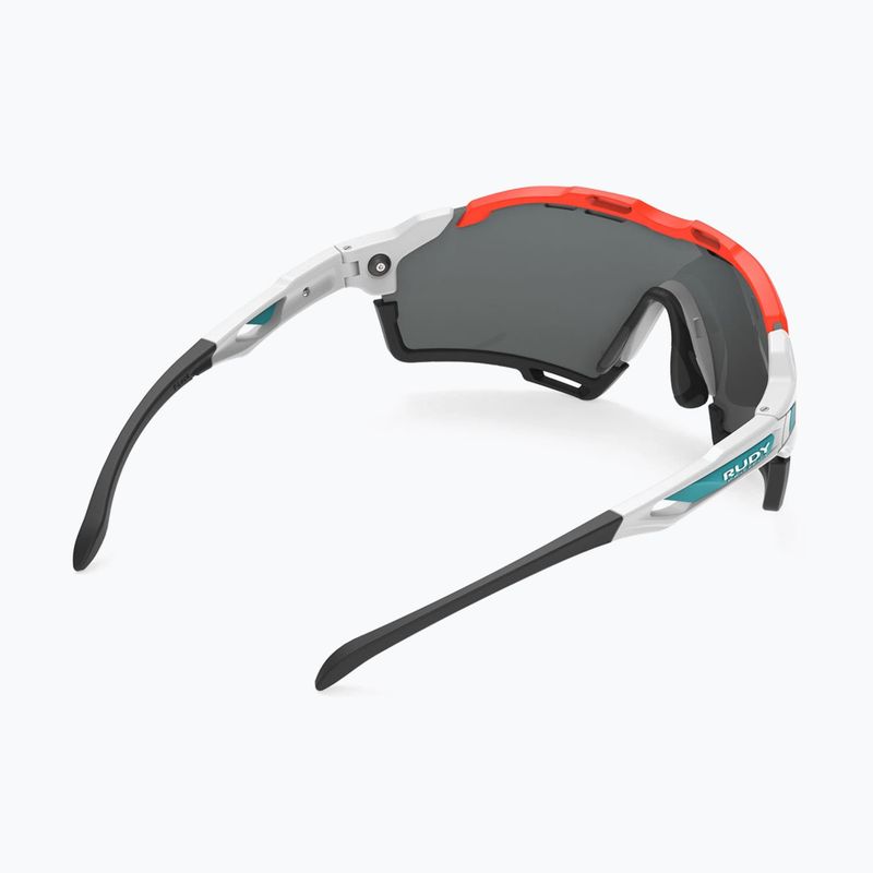 Rudy Project Cutline white matte/multilaser red cycling glasses SP6338780001 5