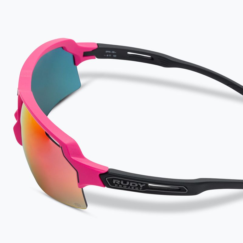 Rudy Project Deltabeat pink fluo / black matte / multilaser red sunglasses SP7438900001 4