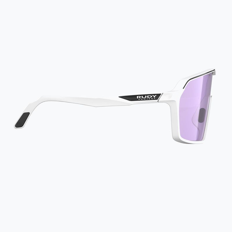 Rudy Project Spinshield white matte/impactx photochromatic 2 laser purple sunglasses 3