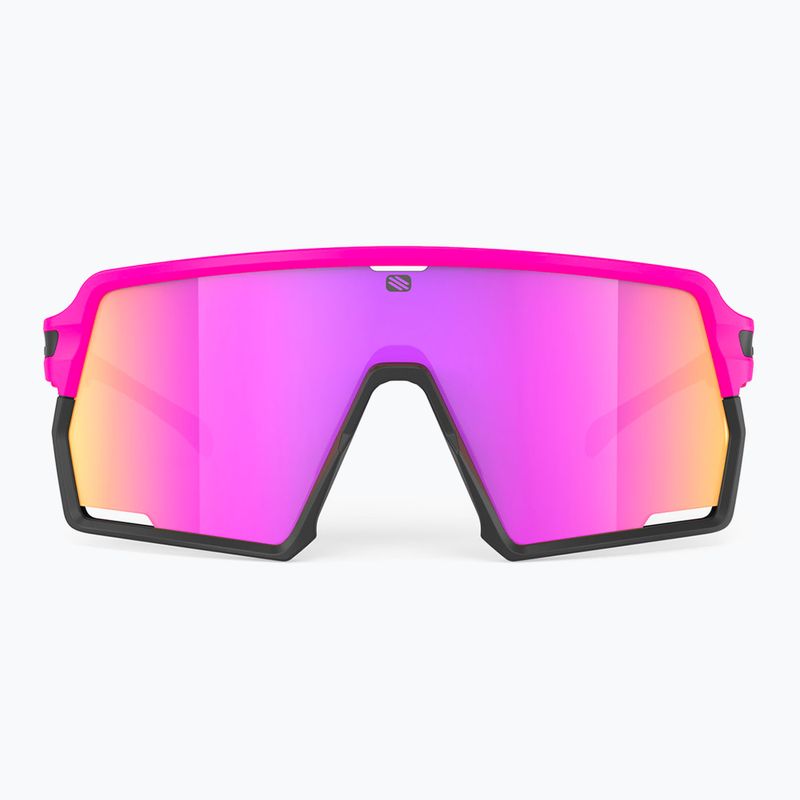 Rudy Project Kelion pink fluo matte/multilaser sunset sunglasses 2