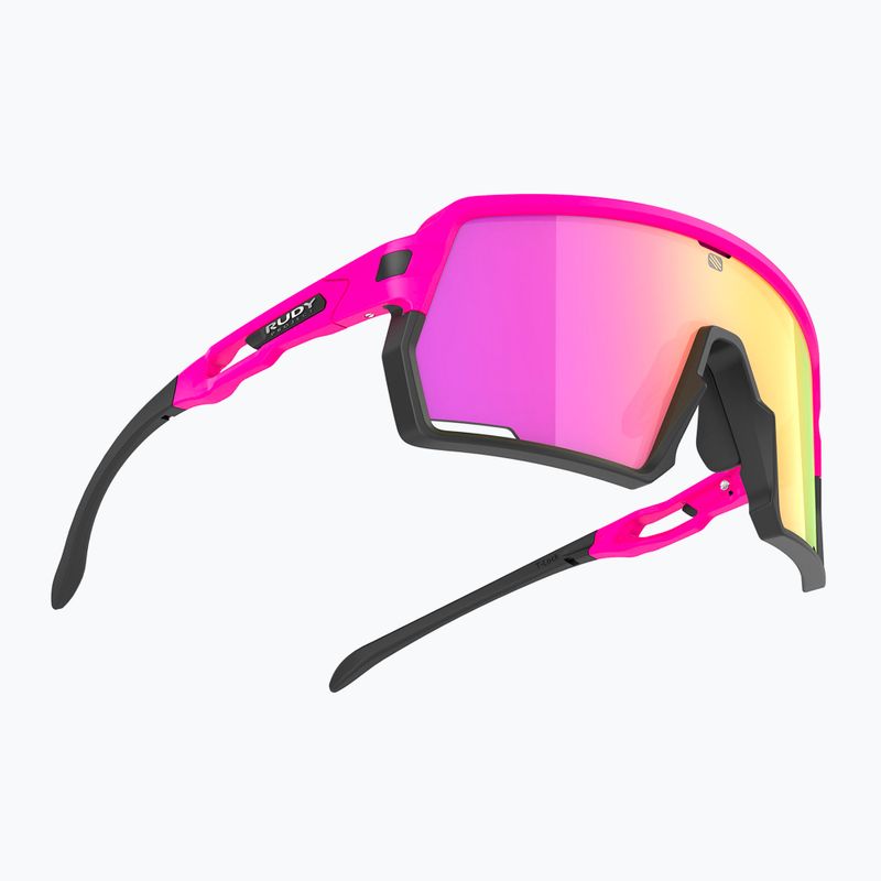 Rudy Project Kelion pink fluo matte/multilaser sunset sunglasses 3