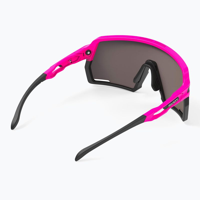 Rudy Project Kelion pink fluo matte/multilaser sunset sunglasses 5