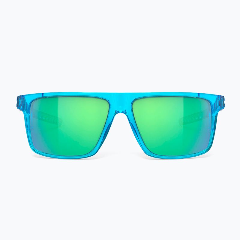 Rudy Project Stellar multilaser green/crystal azur sunglasses 2