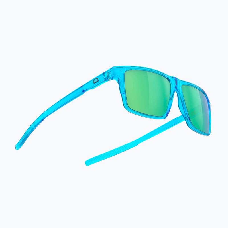 Rudy Project Stellar multilaser green/crystal azur sunglasses 4