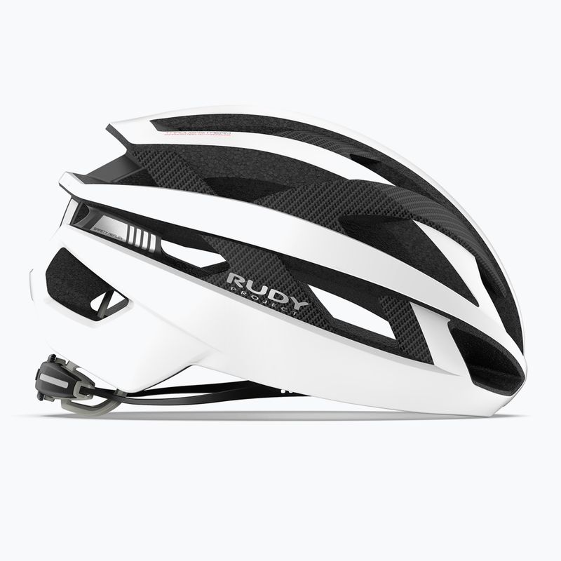 Rudy Project Rebel carbon white matte bicycle helmet 3