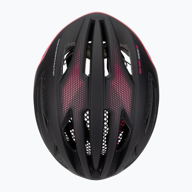 Rudy Project Egos black/pink fluo matte bike helmet 6