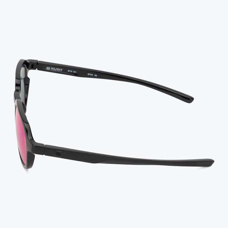 Rudy Project Glamshady black gloss/polar 3fx hdr multilaser red sunglasses 4