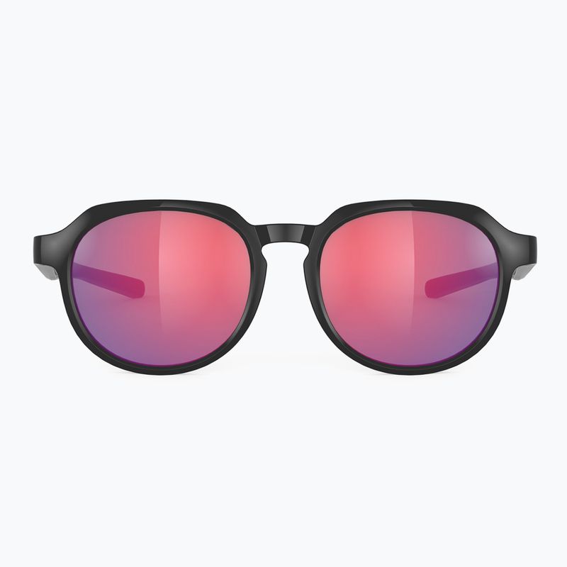 Rudy Project Glamshady black gloss/polar 3fx hdr multilaser red sunglasses 2