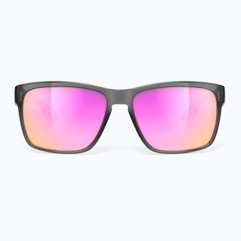 Rudy Project Spinhawk Edge crystal ash gloss/multilaser sunglasses sunset 2