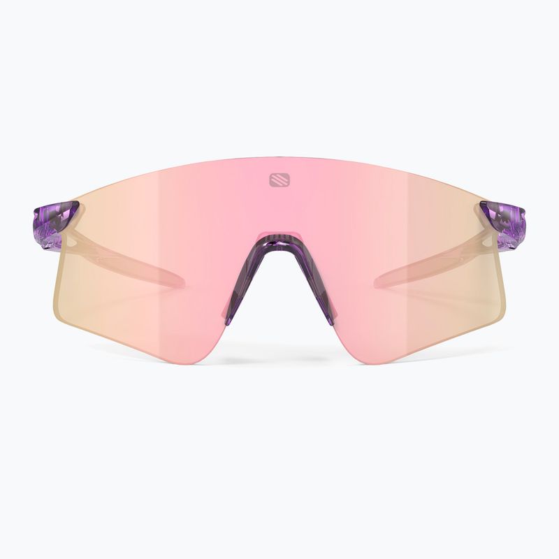 Rudy Project Astral X crystal lilac gloss/multilaser rose gold sunglasses 2